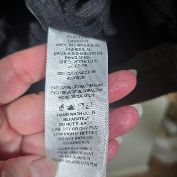 True Religion Vintage Corduroy Jacket Mens XL Extra Large Travertine Hooded - Picture 10 of 12